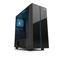 Power Boost X-53 USB 3.0 Cam Panelli RGB Led'li Gaming Pc Kasa - 1